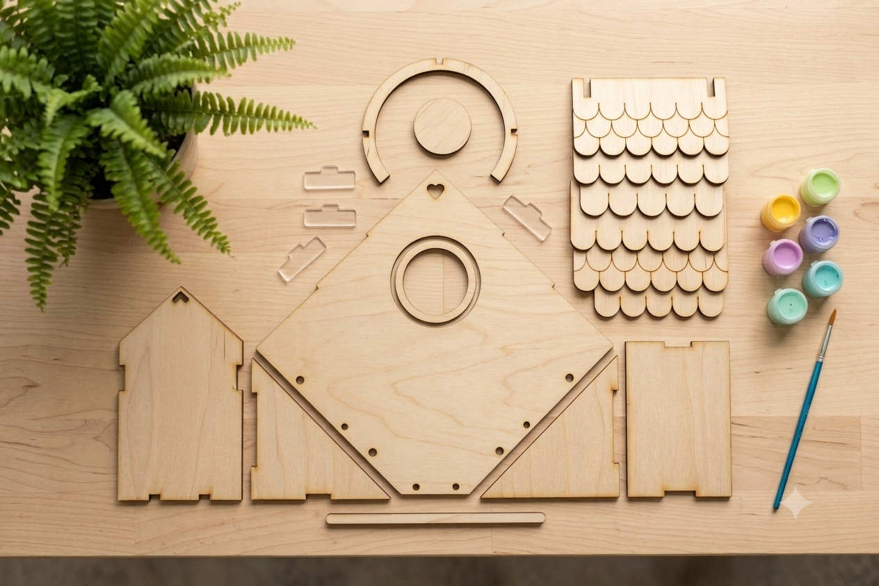 Kit nichoir en bois – Image 3