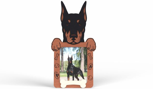 Cadre photo chien