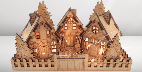 Kit des 3 maisons
