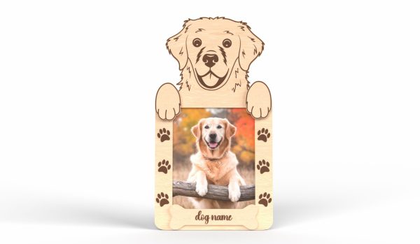 Cadre photo chien