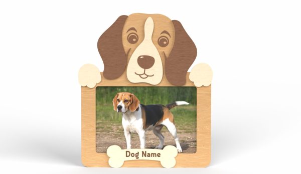Cadre photo chien
