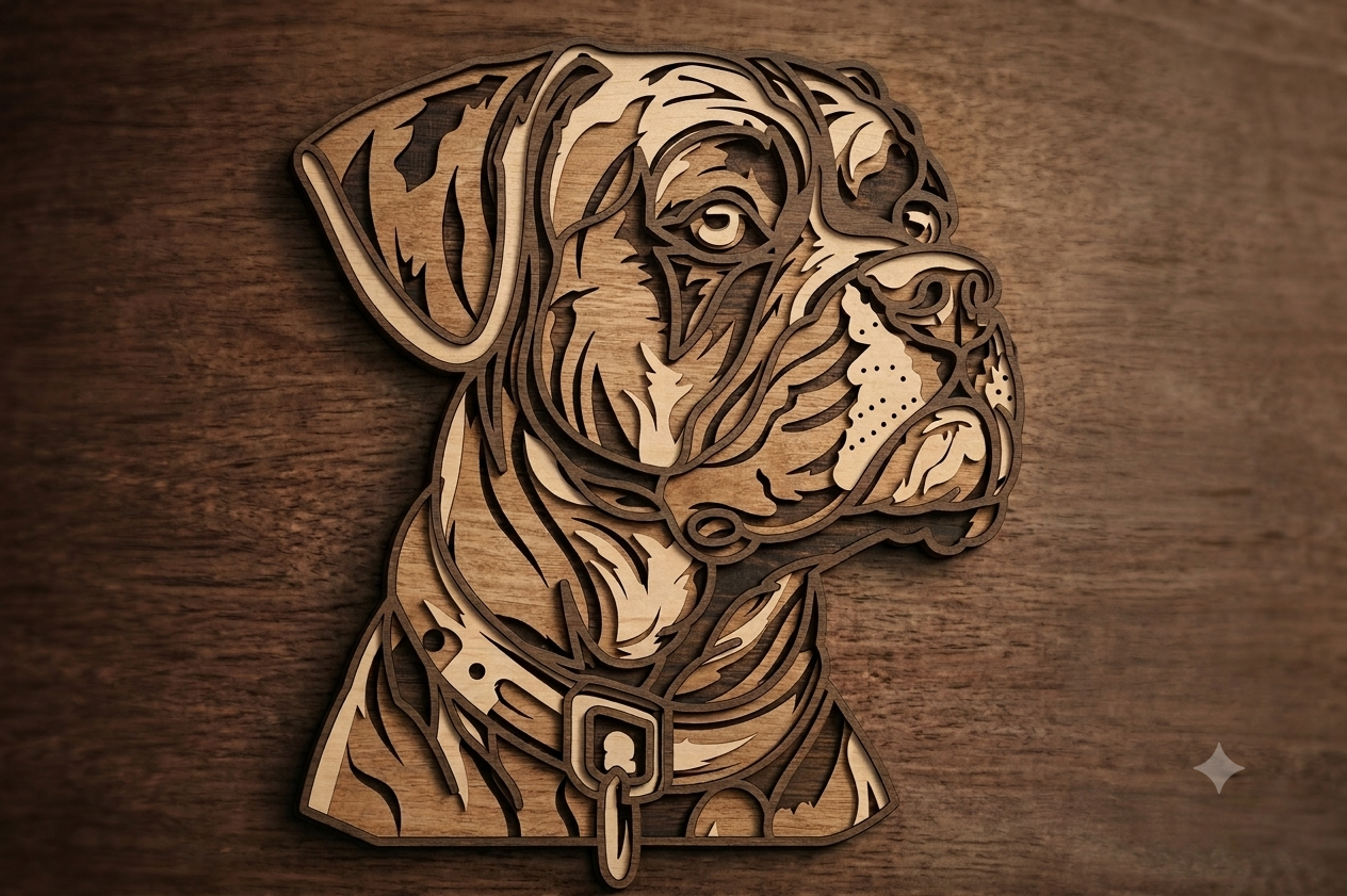 Portrait Boxer – Image 1