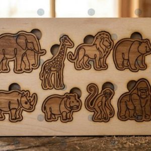 Puzzle Animaux Montessori – Image 2