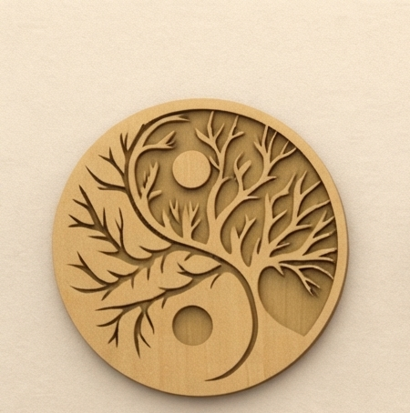 Suspension Yin Yang