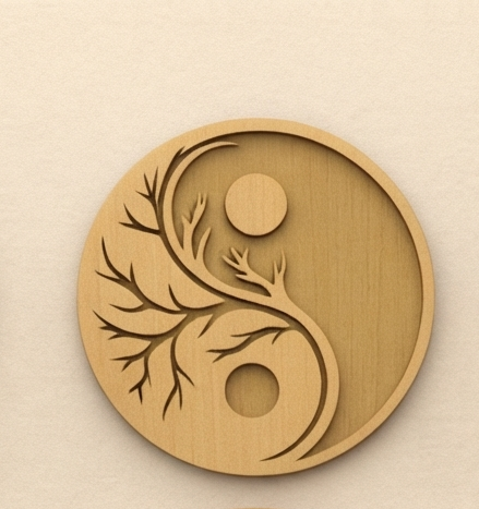 Suspension Yin Yang