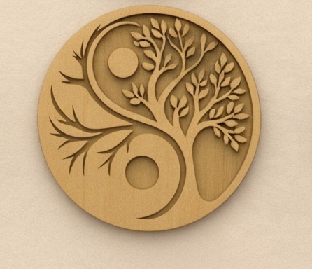 Suspension Yin Yang