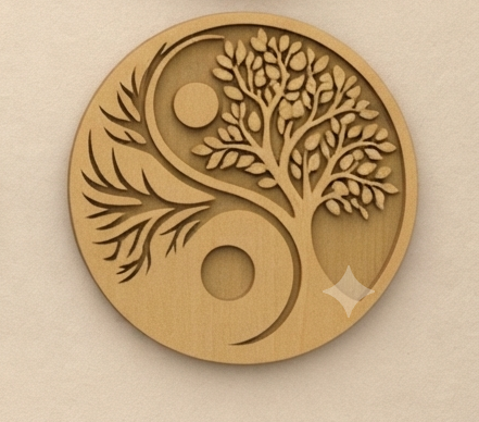 Suspension Yin Yang