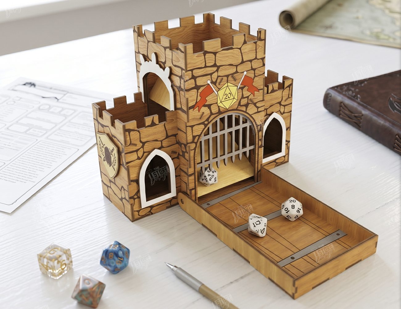 kit Château piste à dés – Image 1