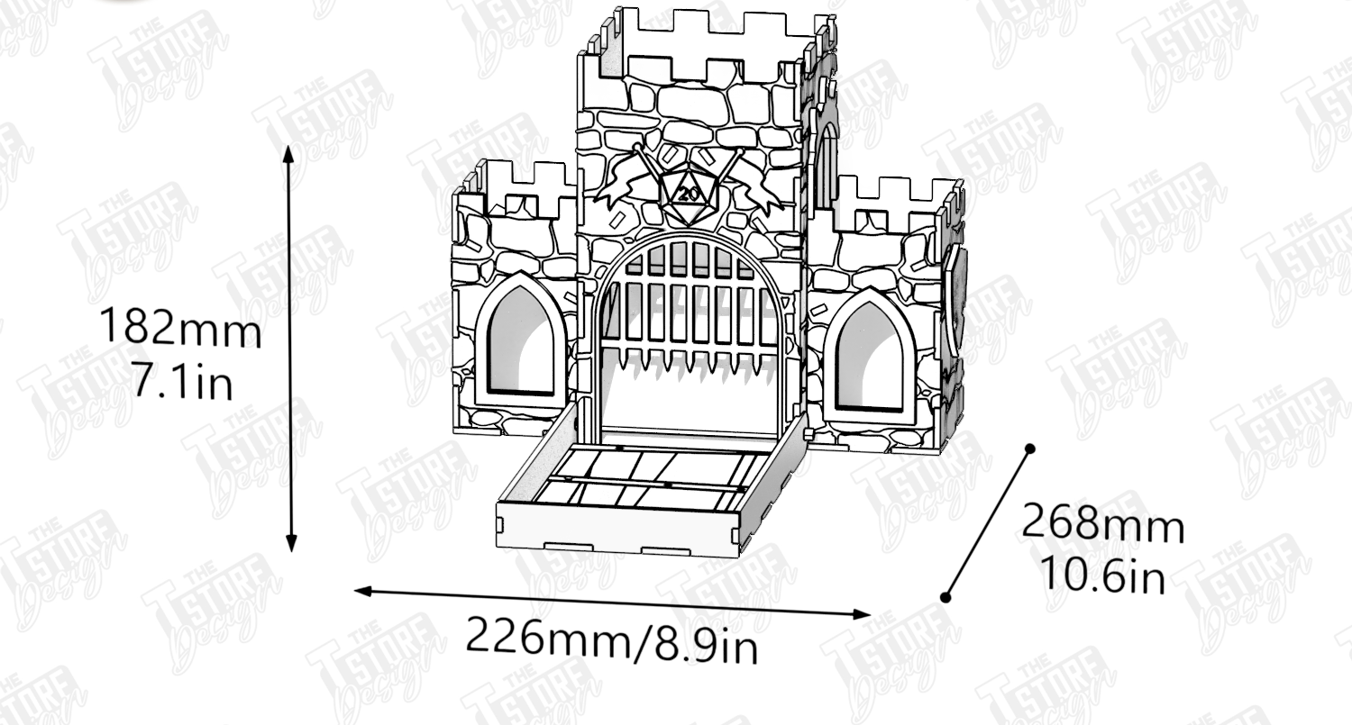 kit Château piste à dés – Image 2