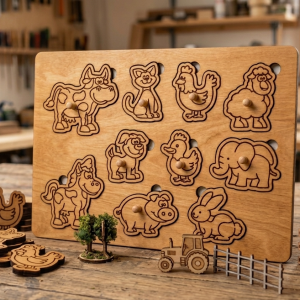 Puzzle Animaux Montessori – Image 3