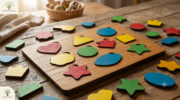 Puzzle Formes Montessori