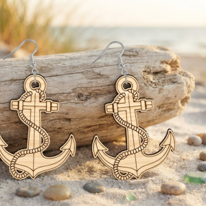 Boucles d'oreilles brutes – Image 2