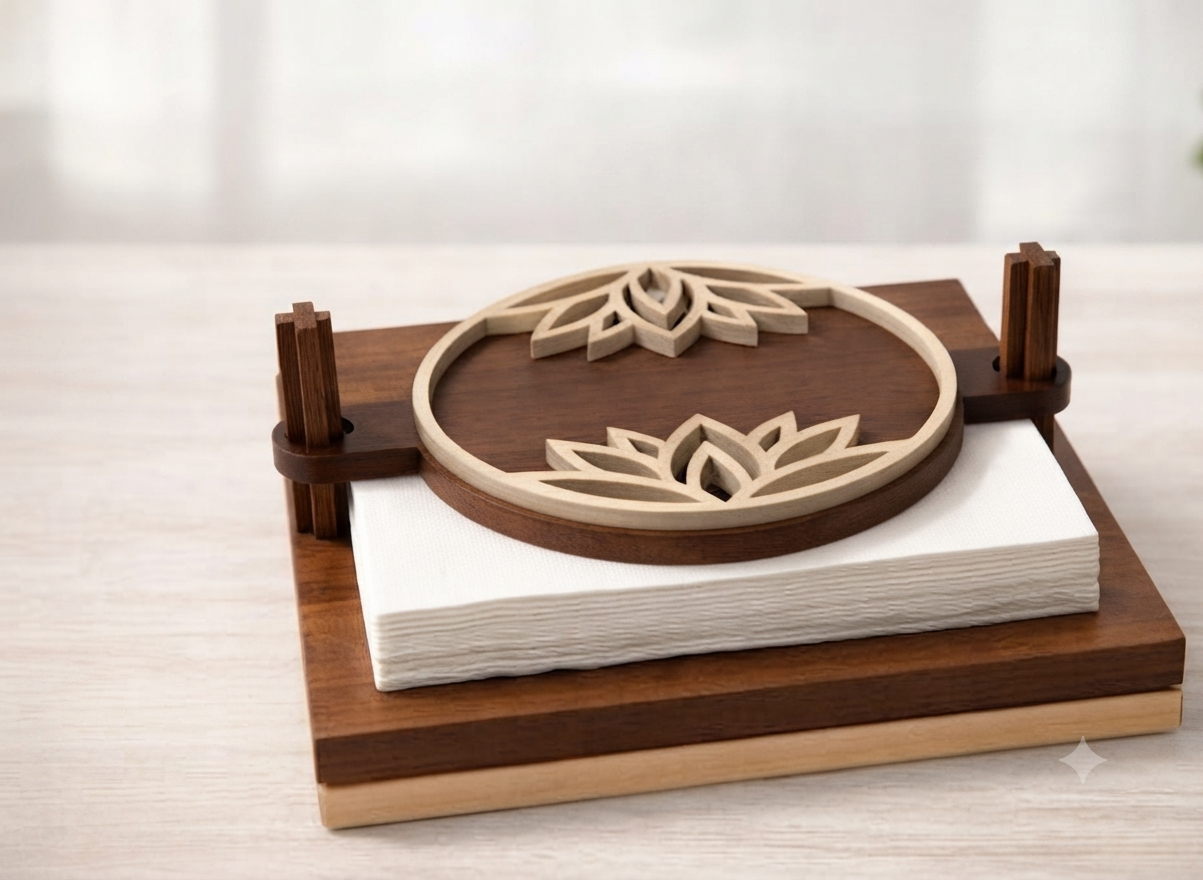 Supports de serviettes en bois – Image 10