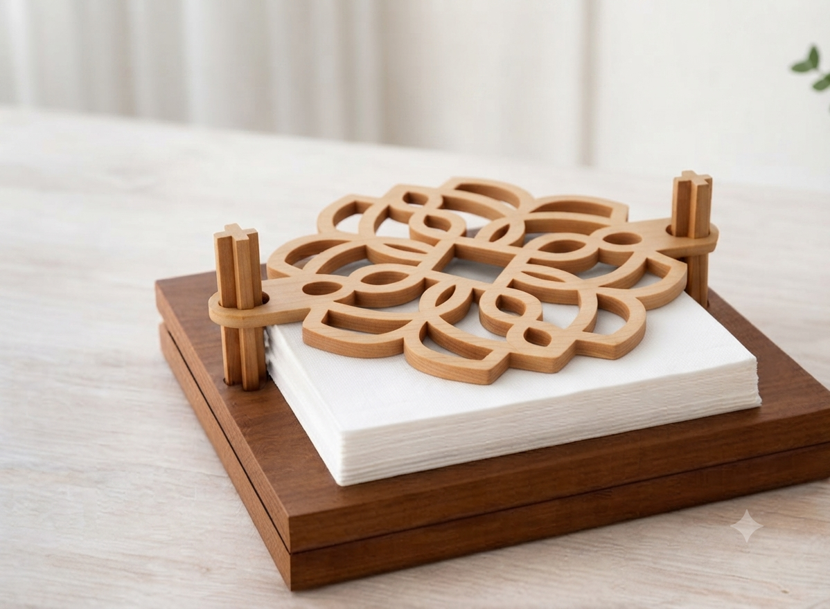 Supports de serviettes en bois – Image 11