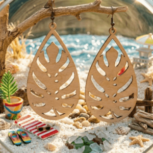 Boucles d'oreilles brutes – Image 5