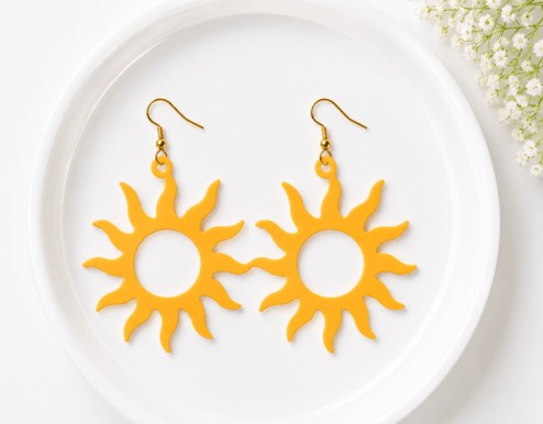 Boucles d'oreilles fun