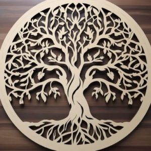 Sculpture Murale Arbre de Vie